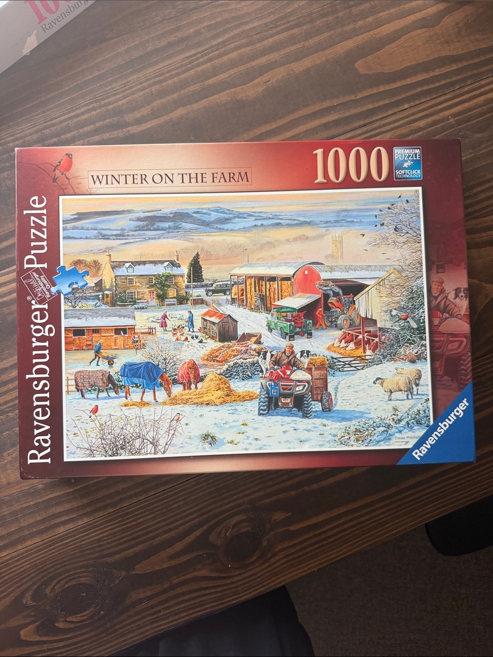 Ravensburger 1000 Piece Winter on the Farm